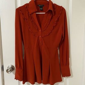 Casual top with sleeves from BCBGmaxarzria